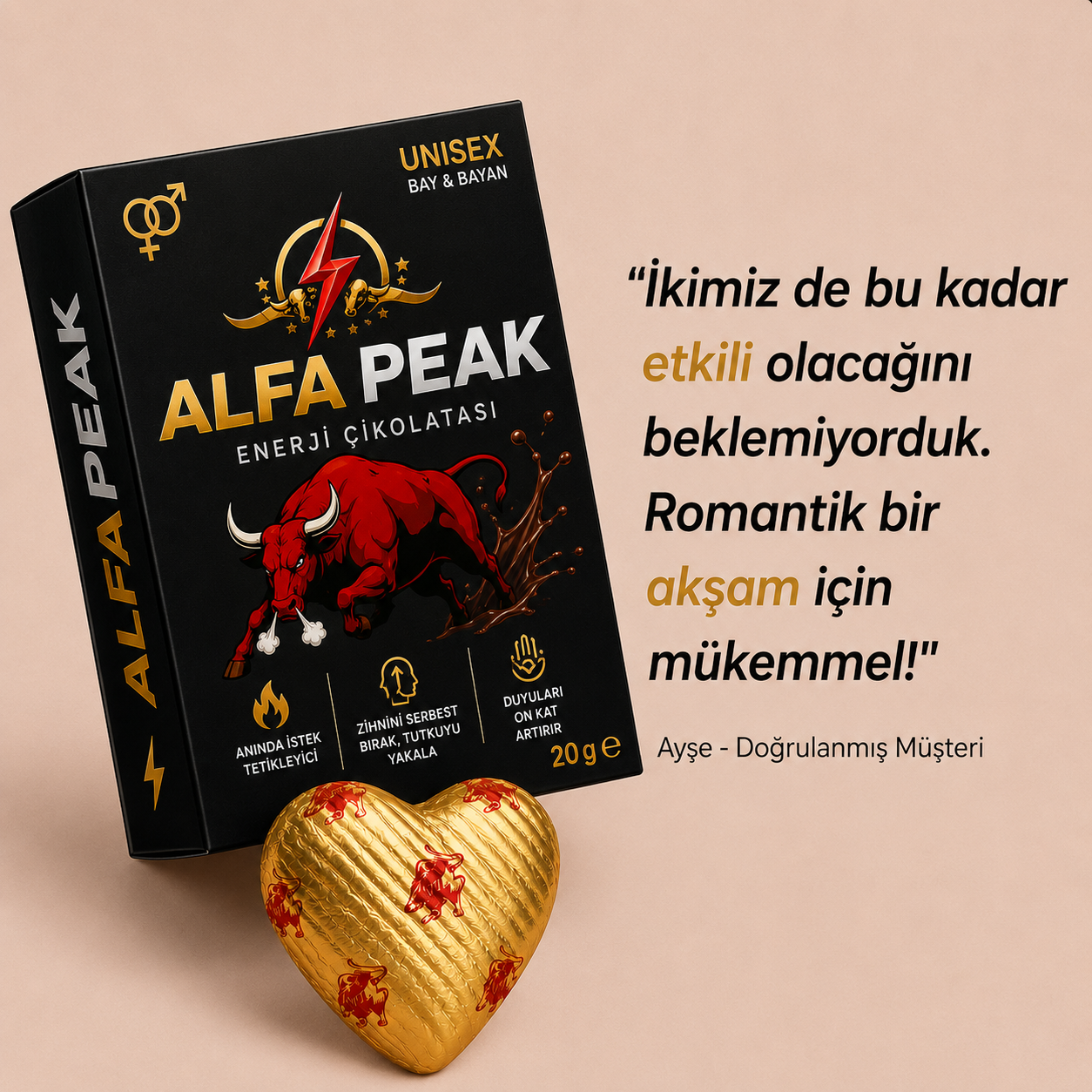 AlfaPeak | Afrodizyak Etkili Çikolata