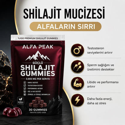 AP™Shilajit Mumiyo Shilajit İçeren Gıda Takviyesi