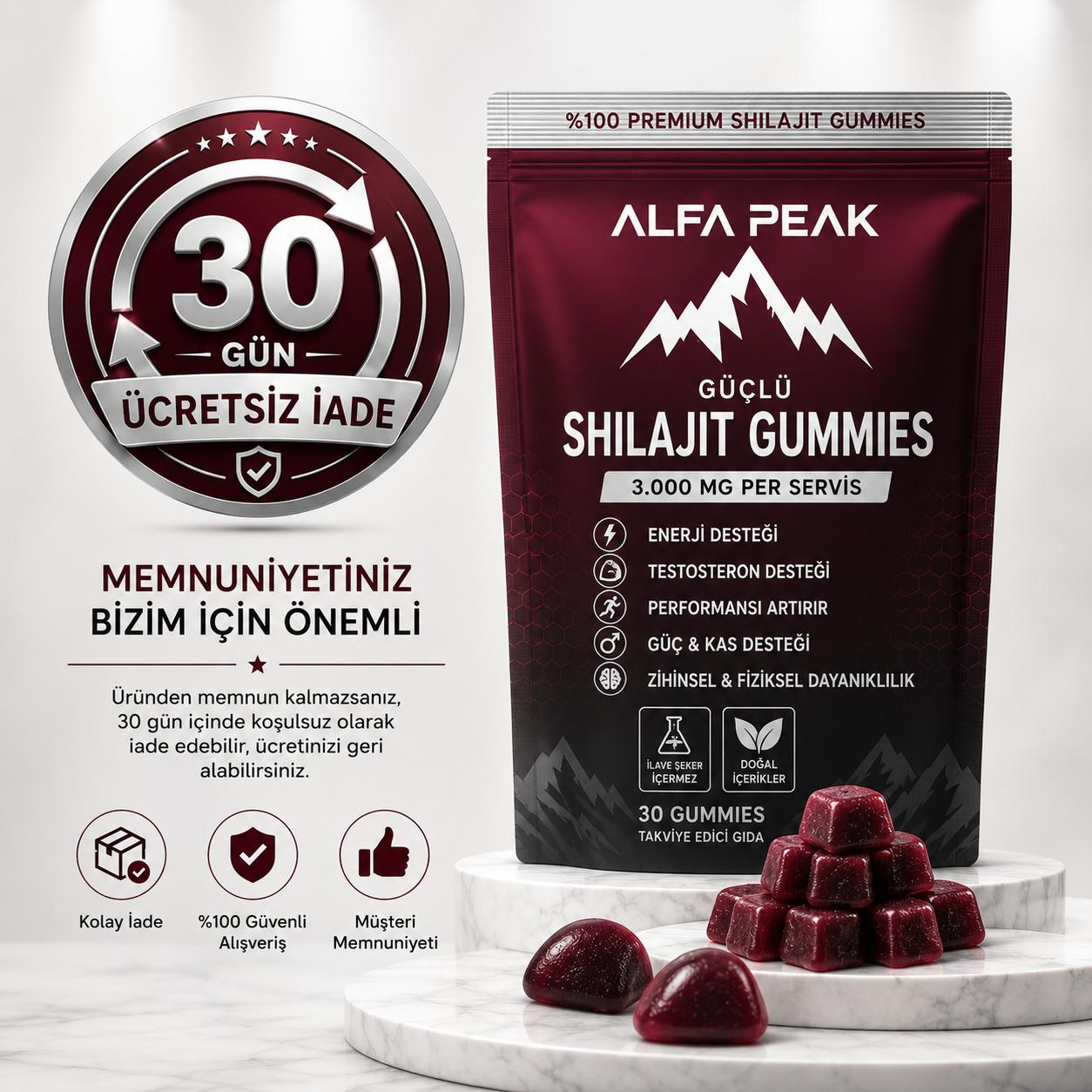 AP™Shilajit Mumiyo Shilajit İçeren Gıda Takviyesi