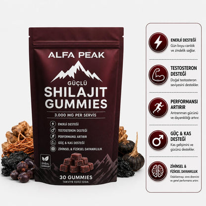 AP™Shilajit Mumiyo Shilajit İçeren Gıda Takviyesi