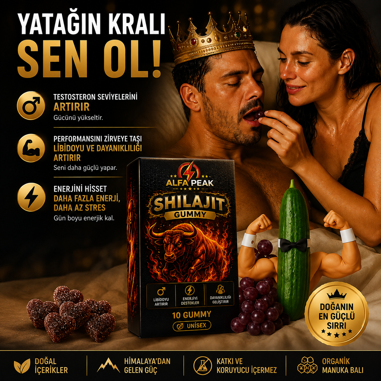 AP™Shilajit Mumiyo Shilajit İçeren Gıda Takviyesi