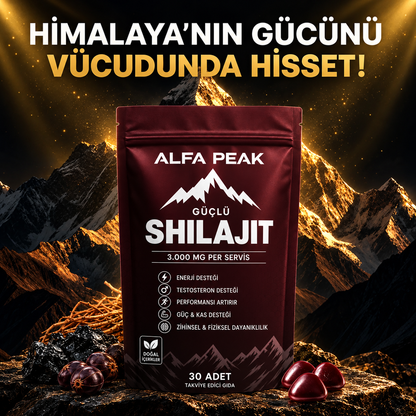 AP™Shilajit Mumiyo Shilajit İçeren Gıda Takviyesi