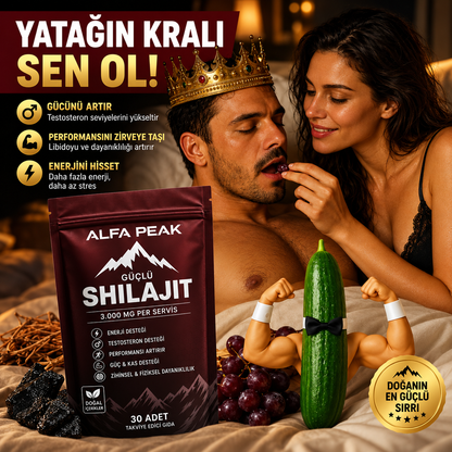 AP™Shilajit Mumiyo Shilajit İçeren Gıda Takviyesi