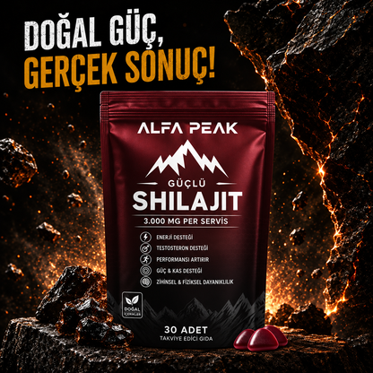 AP™Shilajit Mumiyo Shilajit İçeren Gıda Takviyesi